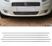 Fiat Grande Punto - Listwy CHROM Chromowane GRILL