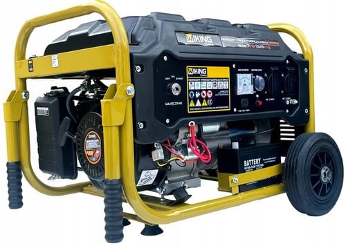 Agregat prądotwórczy 5,25kW generator prądu AVR ele-start koła na Arena.pl