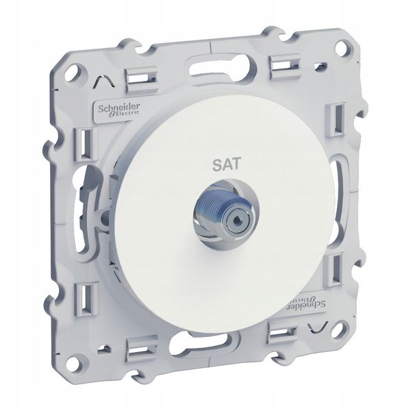 Odace Gniazdo SAT biały S52D446 Schneider zdjęcie 2