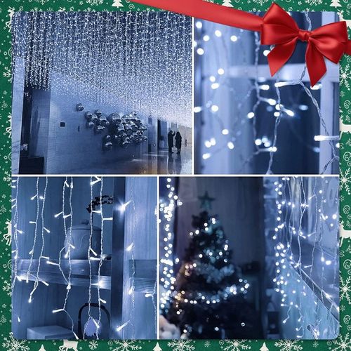 SOPLE LED 500 LAMPKI ZIMNE WISZĄCE 24M ZEWNĘTRZNE WEWNĘTRZNE EFEKT FLASH na Arena.pl