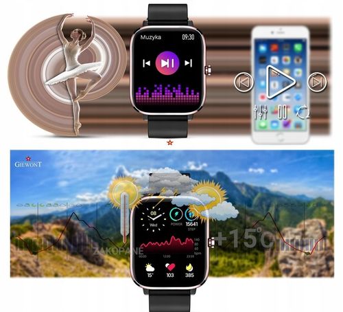 SMARTWATCH DLA DZIEWCZYNKI PREZENT NA KOMUNIĘ Z FUNKCJĄ ROZMOWY + TOREBKA na Arena.pl