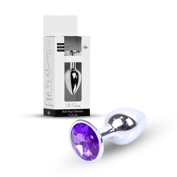 Plug-Jewellery Silver Plug- Purple zdjęcie 9