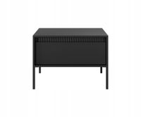 LASKI SENSO Stolik kawowy 68x68x48 cm czarny