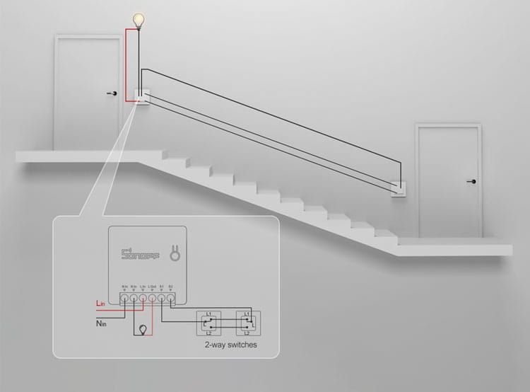 Inteligentny przełącznik dopuszkowy switch SONOFF MINI DIY WiFi smart DOM zdjęcie 1