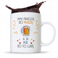 Dla Alkoholika Pijaka Kubek Prezent Na Urodziny Z Nadrukiem Ze Zdjęciem