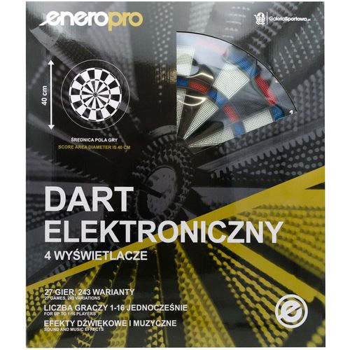 DART ELEKTRONICZNY Z ZASILACZEM I 4 LICZNIKAMI DELUXE 56.5 CM ENERO PRO na Arena.pl