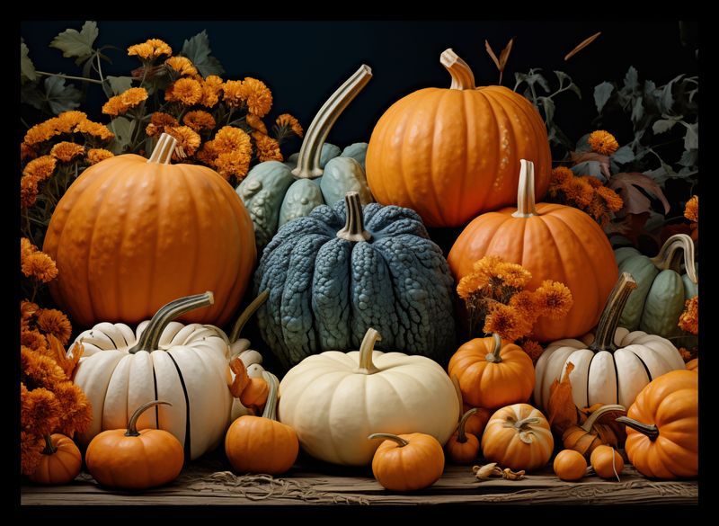 Plakat 35x25cm Jesienne Urodzaje zdjęcie 2