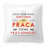 Poduszka Dla Doktora Na Urodziny Prezent Z Nadrukiem Ze Zdjęciem