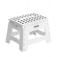 EASYFORM STOŁEK / TABORET SKŁADANY ANTYPOŚLIZGOWY 22 CM BIAŁY TWORZYWO