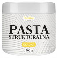 Pasta strukturalna gładka biała do tworzenia struktur i efektów 3D 500g