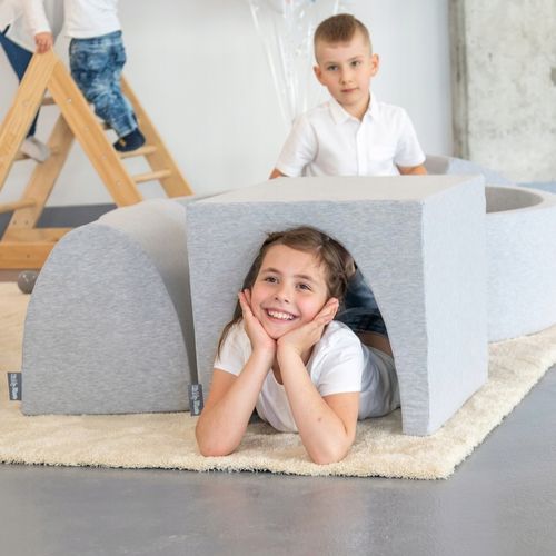 KiddyMoon Piankowy plac zabaw klin/górka/tunel/schodek DLA DZIECI na Arena.pl