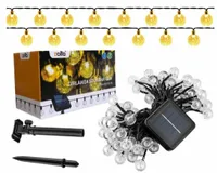 GIRLANDA SOLARNA OGRODOWA ŚWIETLNA LAMPKI BALKON