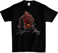 Koszulka T-shirt Micheal Jordan z autografem