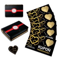 Kupony Przyjemności Zdrapek VOUCHER 25x w pudełku dla niej niego Prezent
