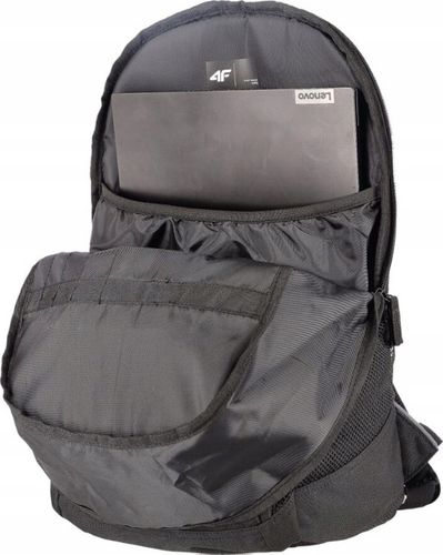 4F PLECAK MIEJSKI PCU005B LAPTOP KIESZEŃ CZARNY- 23L na Arena.pl