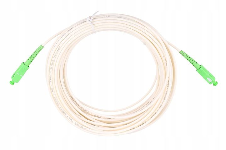Patchcord światłowód kabel SC/APC-SC/APC 15m simpl zdjęcie 5