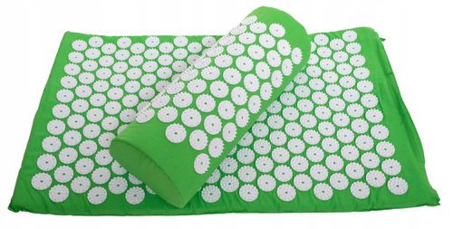 MATA DO AKUPRESURY ZIELONA + PODUSZKA na Arena.pl