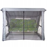 Dach z moskitierą do huśtawki ogrodowej 228 x 126 cm Rimini / Venezia PATIO