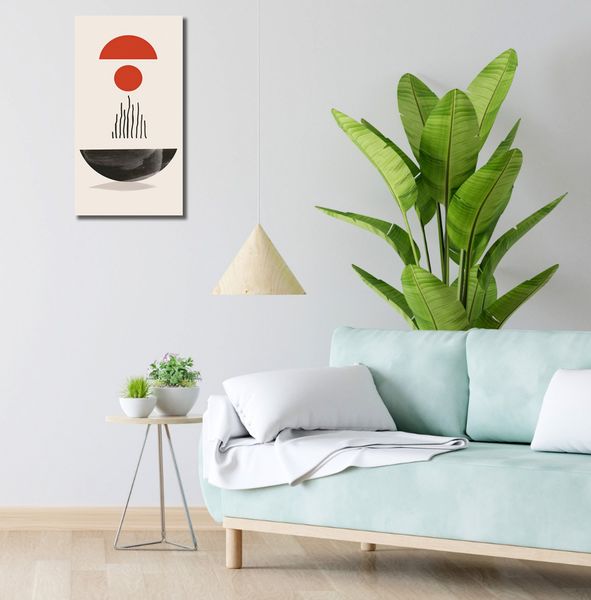 Obraz 30x60cm Półokrągła Forma zdjęcie 2