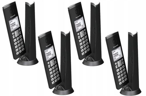 PANASONIC KX TGK 210 TELEFON DECT 4 SŁUCHAWKI na Arena.pl