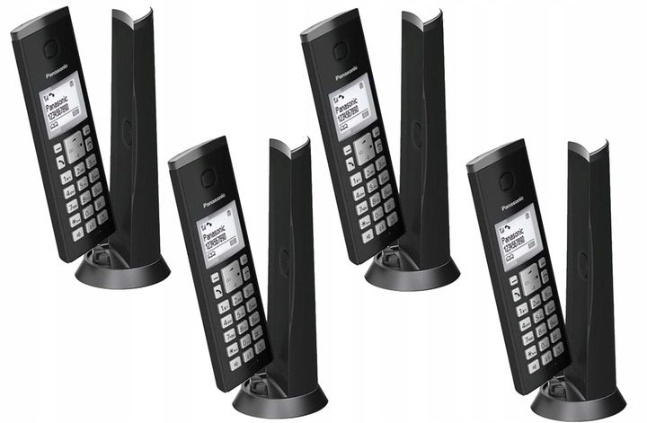 PANASONIC KX TGK 210 TELEFON DECT 4 SŁUCHAWKI zdjęcie 10