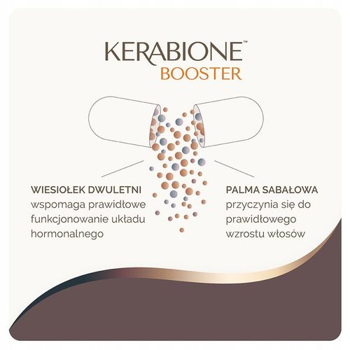 Kerabione Booster dla włosów, 30 kaps na Arena.pl