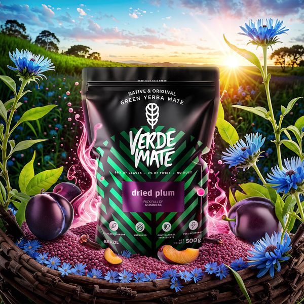 Verde Mate Green Dried Plum 0,5 kg zdjęcie 4