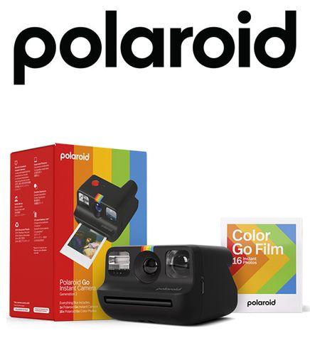 Aparat natychmiastowy Polaroid Go Gen 2 E-box Black + 16 zdjęć na Arena.pl