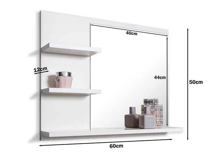 Lustro ścienne DOMTECH prostokąt 600 x 500 mm zdjęcie 11