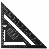 KĄTOWNIK STOLARSKI CIESIELSKI 190mm ALUMINIOWY PODZIAŁKA SOLIDNY