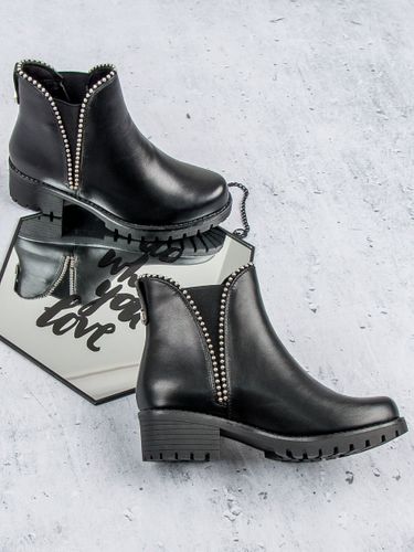 WSUWANE BOTKI SZTYBLETY Rozmiar - 41 na Arena.pl