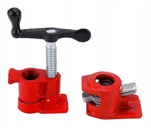 4-SZT ŚCISK STOLARSKI RUROWY BEZKOŃCOWY 3/4" na Arena.pl