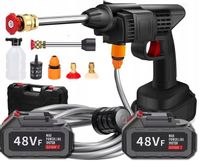 Myjka ciśnieniowa akumulatorowa, zestaw w walizce 2 akumulatory 24V 3000mAH