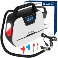 KOMPRESOR SAMOCHODOWY SPRĘŻARKA POMPKA ELEKTRYCZNA ROWEROWA PRZENOŚNA 12V