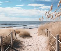 Plakat 60x50cm Nadmorski Most