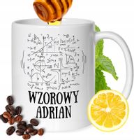 Kubek Dla Adriana Kolegi Przyjaciela Męża Z Nadrukiem Prezent Biały 330Ml