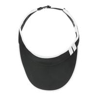 Czarny Daszek Na Głowę Przeciwsłoneczny Czapka Na Lato Neon Regulowany Daszek3N