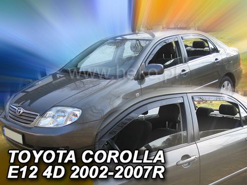 Owiewki Toyota COROLLA E12 / E13 02-07r. Z TYŁAMI na Arena.pl