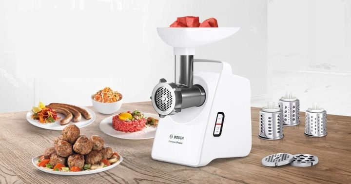 MASZYNKA DO MIĘSA BOSCH MFW3X14W (BIEL) zdjęcie 14
