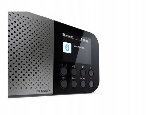 Radio przenośne SHARP Osaka DR-P520 Czarno-szary na Arena.pl