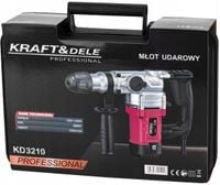 Młot udarowy SDS Plus sieciowe Kraft&Dele 6 J 2800 W 230 V KD3210