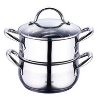 garnek parowy bergner 2,2l gourmet line bg-6521