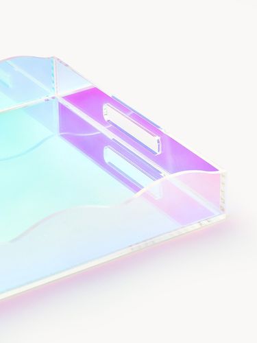 Dekoracyjna taca Elsa z falistym brzegiem na Arena.pl