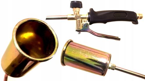 PALNIK DO PAPY PROPAN BUTAN DEKARSKI DŁUGA RĄCZKA 85CM DŁUGI WĄŻ 5 M na Arena.pl