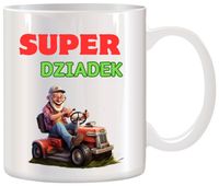 KUBEK Z NADRUKIEM ŚMIESZNY PREZENT DZIEŃ DZIADKA URODZINY IMIENINY DZIADEK