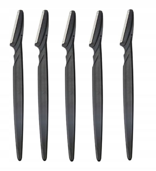 Trymer brzytwa do regulacji brwi czarny 5 sztuk zdjęcie 1