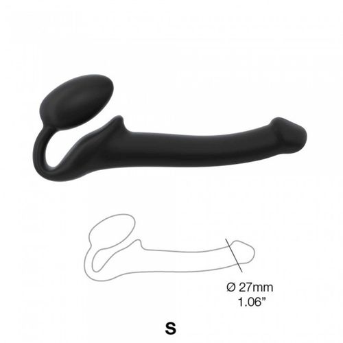semi realistic bendable strap on black   s na Arena.pl