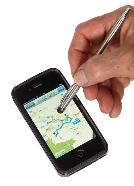 Długopis SMART TOUCH, srebrny zdjęcie 2