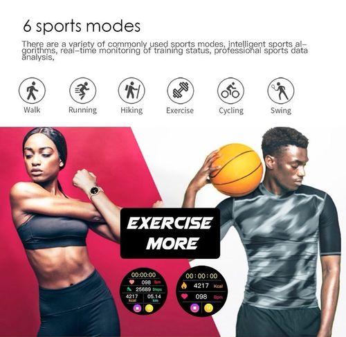 SMARTWATCH DAMSKI Rubicon RNBE66 - WŁASNE TARCZE (sr014e) na Arena.pl