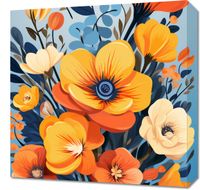 Obraz 50x50cm Kwiatowy Majestat